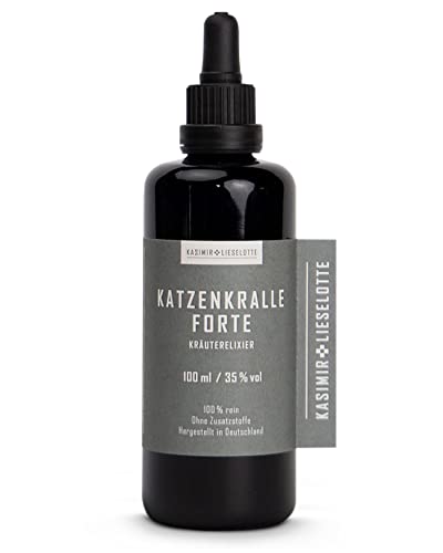 Katzenkralle Tinktur 100ml - Uncaria Tomentosa mit regionalem Roggenalkohol