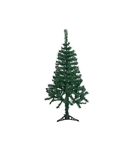 Künstlicher Weihnachtsbaum – Höhe 120 cm – 150 Zweige – Grün Colorado – mit Kunststofffuß