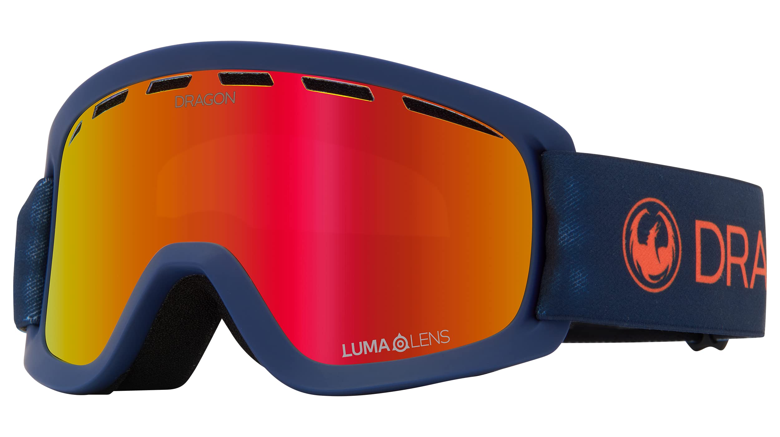 Dragon Unisex Snowgoggles with Ion Lens - Koa with Lumalens Red Ion Lil D Base Ion S