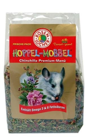 6x Chinchilla Premium Menü 300g, tierisch gesund, Nagerfutter