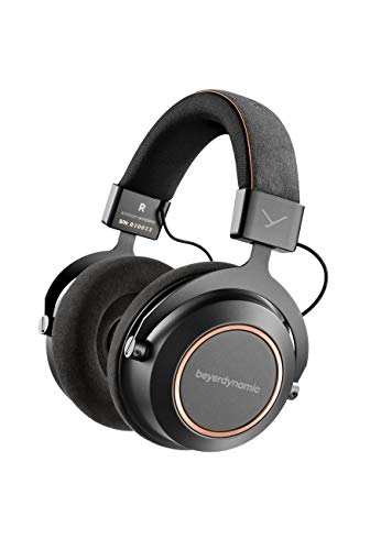 beyerdynamic Amiron Copper Bluetooth® HiFi Kopfhörer Over Ear High-Resolution Audio, Klang-Personalisierung Schwarz, Kupfer