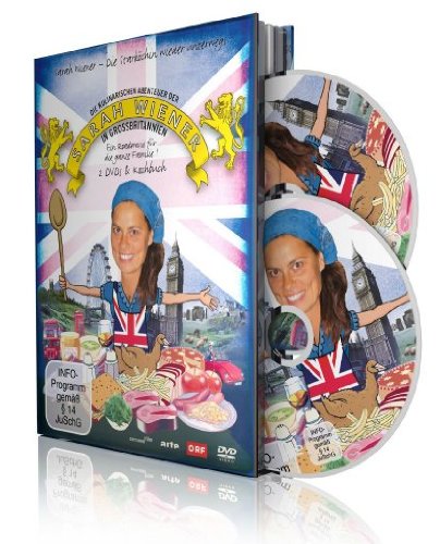 Die kulinarischen Abenteuer der Sarah Wiener in Großbritannien (2 Discs + Buch)