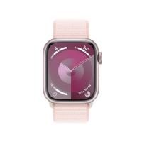 Apple Watch Series 9 (GPS) 41mm Aluminiumgehäuse pink, Sport Loop pink