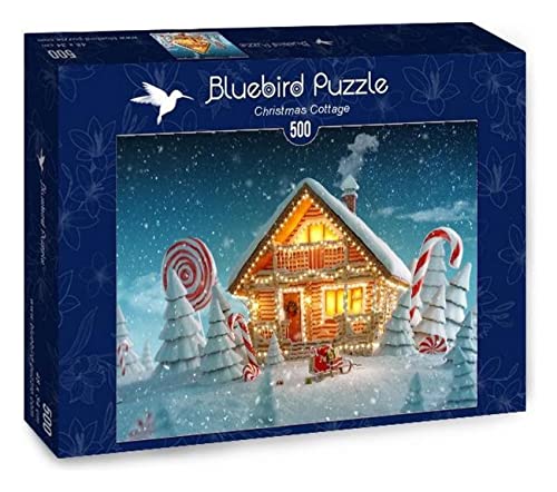 Bluebird Puzzle - Christmas Cottage - 500 Teile 70365 Weihnachtshäuschen Weihnachten