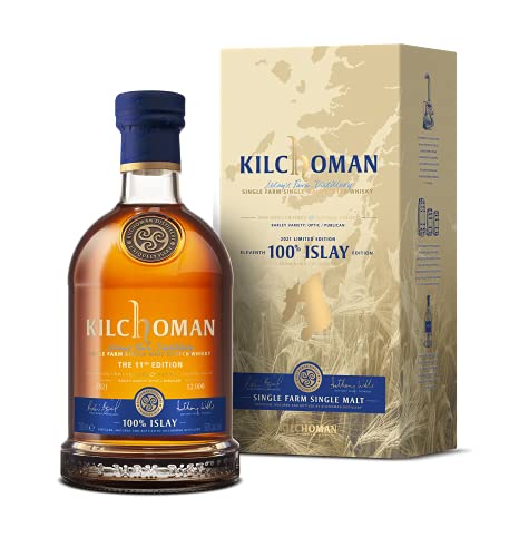 KILCHOMAN"100% ISLAY" 11th Edition - 2021 - ISLAY SINGLE MALT WHISKY 1x0,7L 50% vol.