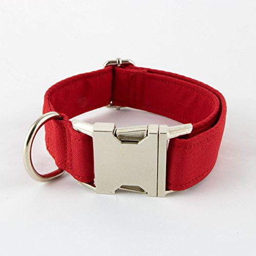 Galguita Amelie 0634438030027 Halsband für Hunde Clic, S, Rot