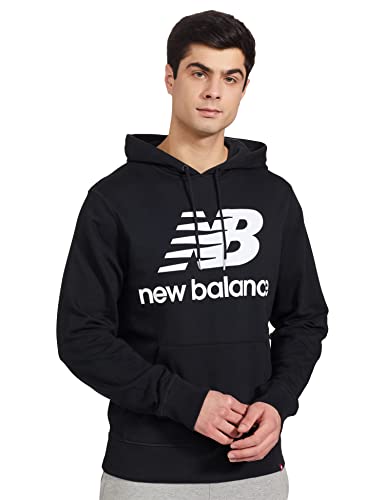 New Balance Essentials Stacked Logo Kapuzenpullover Herren