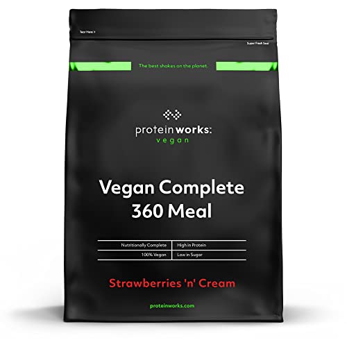THE PROTEIN WORKS Complete 360 Meal, Strawberries 'n' Cream Classic, 2000 g