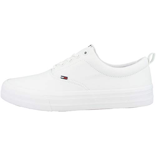 Tommy Jeans Mens Virgil 1D Sneaker, White