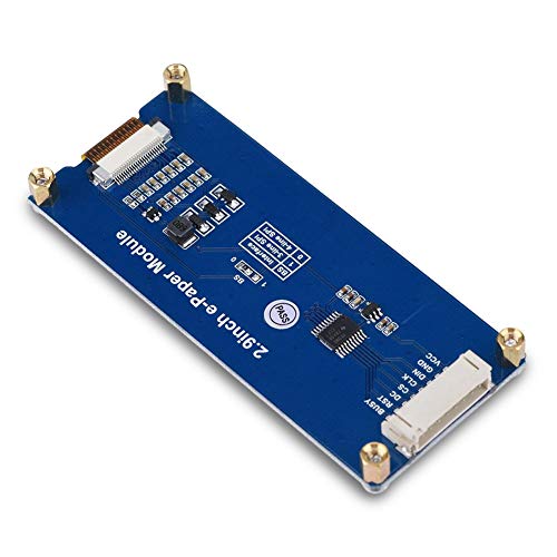 2,9 Zoll 296 x 128 E-Ink Display Modul für Raspberry Pi/Arduino/Nucleo, E-Ink Screen Module mit integriertem Controller, SPI-Schnittstelle, industrielles Instrument e-Paper Module