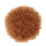 Haarknoten Synthetische Afro Puffs mit Kordelzug Haarteile Pferdeschwanz Haarknoten Hochsteckfrisuren Haarverlängerungen Dutt für Frauen Kurzes lockiges Dutt Haarknoten Haarteil (Farbe: Q9 30)