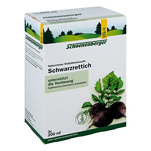 Schwarzrettichsaft Schoen 3X200 ml