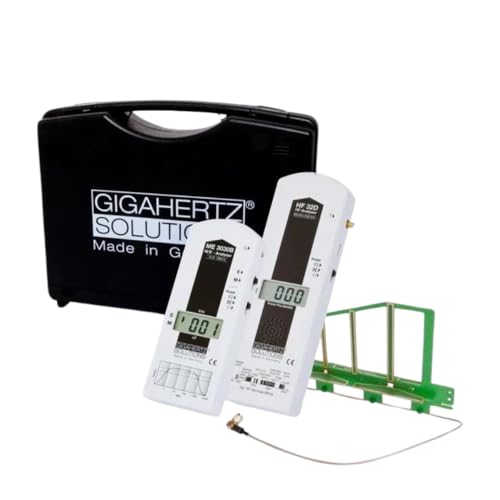 Gigahertz Solutions Elektrosmog Messkoffer MK10 (ME3030B & HF32D) - Frequenzbereich: 16 Hz - 2 KHz & 800 MHz - 2,7 GHz