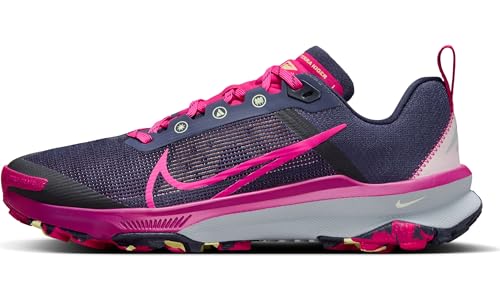 Nike Damen W React Terra Kiger 9 Laufschuh, Violett Purple Ink Fierce Pink Platinum Violet, 42.5 EU