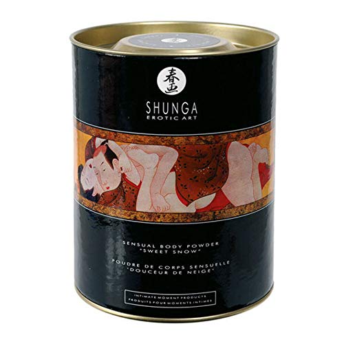 Shunga Edible Body Powder, Massagepuder, Cherry, 228g