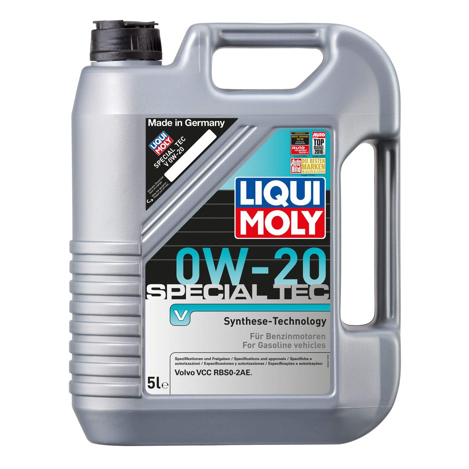 LIQUI MOLY Special Tec V 0W-20 | 5 L | Synthesetechnologie Motoröl | Art.-Nr.: 8421