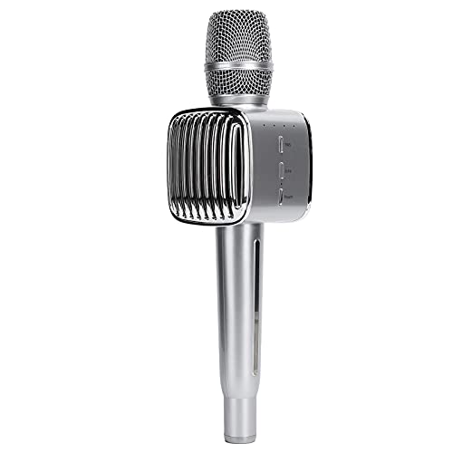 Kabelloses Bluetooth Karaoke-Stereo-Mikrofon Kompatibel mit Allen Smartphones, Anti-Interferenz-Multifunktions-Karaoke-Mikrofon-Lautsprecher für Home-Party-Geburtstag
