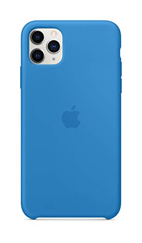 Apple Silikon Case (iPhone 11 Pro Max) - Surfblau