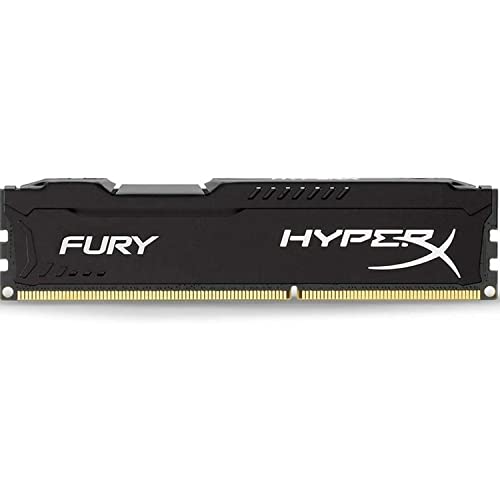 HyperX HX316C10FB/4 Fury Schwarz Arbeitsspeicher, DDR3, 4GB, 1600MHz, CL10, DIMM