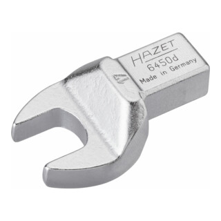 HAZET Einsteck-Maulschlüssel 6450C-9 Einsteck-Vierkant 9 x 12 mm Außen-Sechskant Profil 9