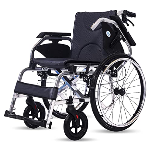 Multifunktions-Rollstuhl, tragbarer Reise-Handschieberollstuhl, Handlauf kann angehoben werden, Reise-Mobilitäts-Scooter