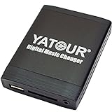 Yatour YTM06-BM4H Adapter für USB, SD, AUX, kompatibel mit BMW E46, E39, E38 E53 Z4 16:9 Navi Autoradio audio stereo