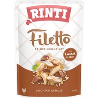 Rinti Filetto Huhnfilet mit Lamm in Jelly, 1er Pack (1 x 100 g)