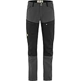 Fjallraven 81154-030-550 Abisko Midsummer Zip Off Trousers M Pants Herren Dark Grey-Black Größe 52