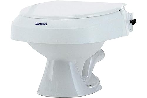 Invacare Toilettensitzerhöhung, Deckel, Toilettenaufsatz, 3 Höheneinstellungen, 6,10,15cm