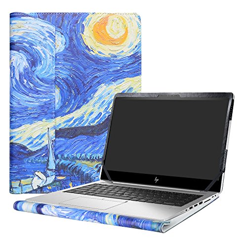 Alapmk Schutz Abdeckung Hülle für 14" HP EliteBook 840 G5 / HP ZBook 14u G5 Notebook,Starry Night