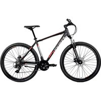 Zündapp Mountainbike FX27 650B MTB Hardtail 27,5 Zoll RH 48cm 21-Gang schwarz rot