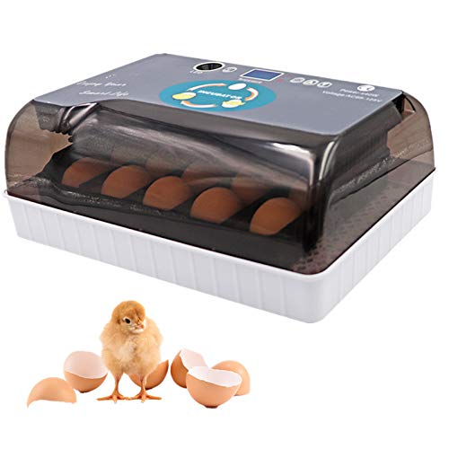 M.Z.A 12 Eierbrutschrank Automatischer digitaler Vollbrutschrank Huhn Geflügelbrutschrank Eierbrutschrank mit automatischer Temperaturregelung EU-STECKER