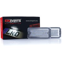 EINPARTS Kennzeichenleuchte LED EP117 FIAT,500 (312),500 Limousine