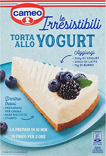 6x Cameo le Irresistibili Preparato per Torta allo Yogurt Vorbereitet für Joghurtkuchen 270g