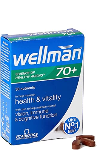 4 x Vitabiotics Wellman Original 30 Tablets by Wellman