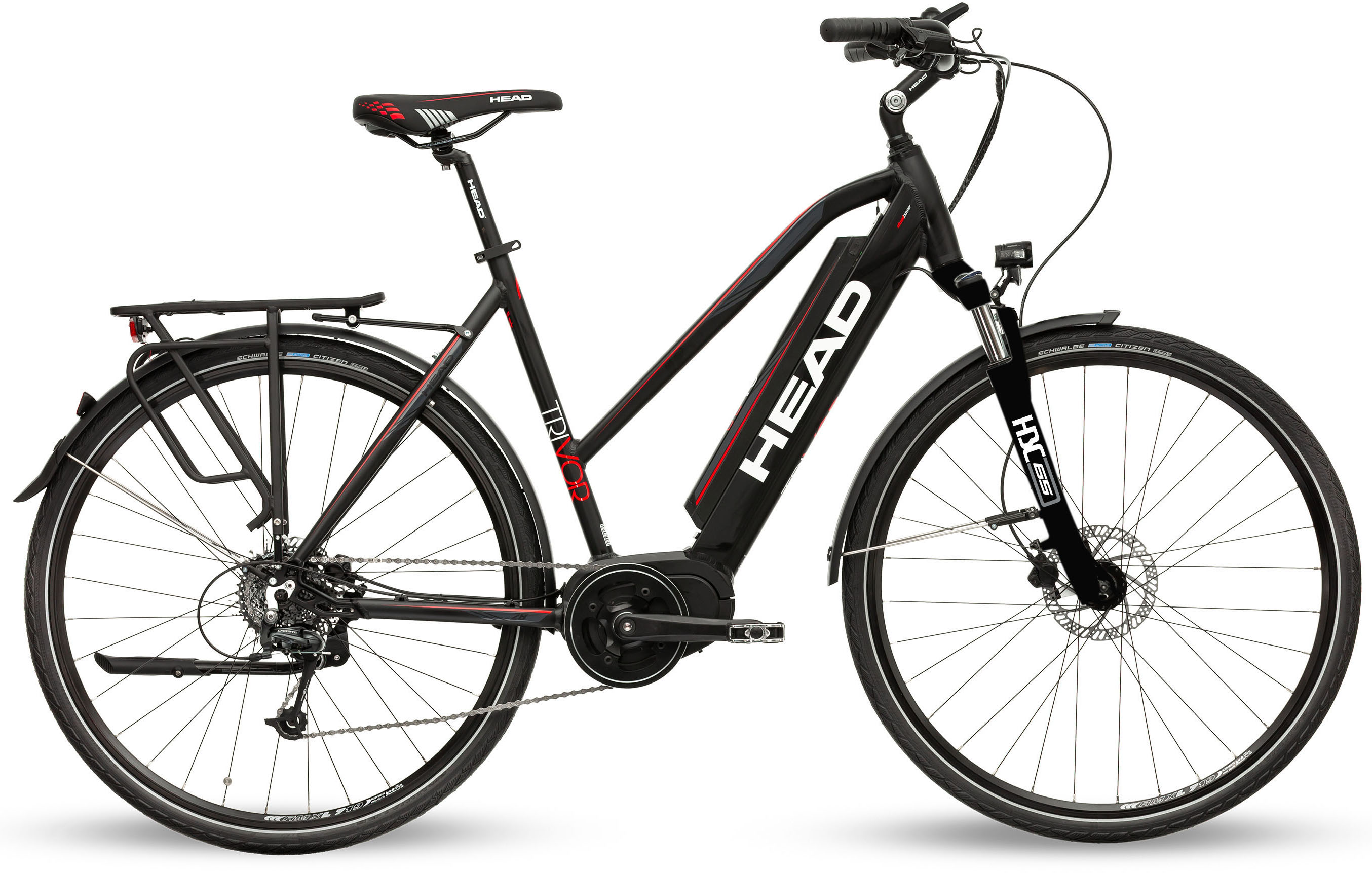 Head E-Bike "Trivor", 9 Gang, S-Ride, RDM300