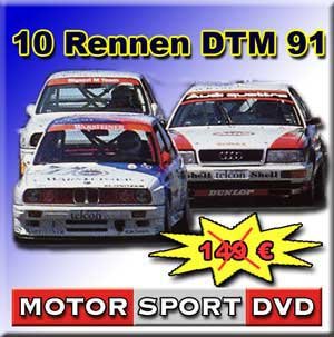 DTM Paket 1991 * alle Rennen in kompletter Länge