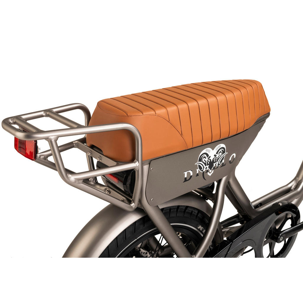 DIABLO BIKES E-Citybike X1 20 Zoll Rahmenhöhe 46 cm 7 Gänge grau grau ca. 250 W ca. 20 Zoll 4