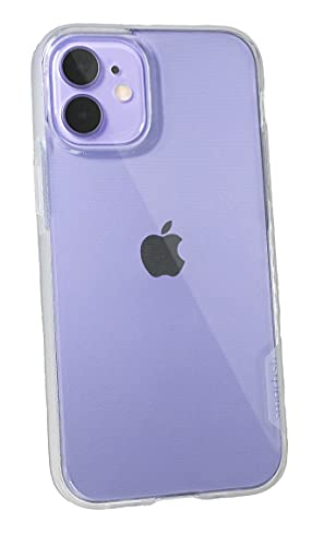 Smartish Apple iPhone 12 Mini (5,4") Grip Case Hülle - Gripmunk Bumper - Leichte, schlanke Schutzhülle (Silk) Cover - Nothin’to Hide transparent