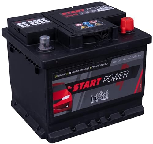 intAct Start-Power 53646GUG Starterbatterie 12V 36Ah, 300A (EN) Kaltstartstrom, zuverlässige und wartungsarme Batterie mit erhöhtem Auslaufschutz