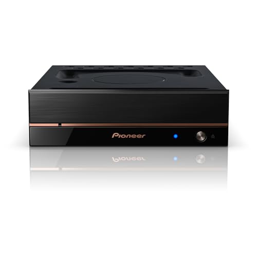 Pioneer Internes Blu-ray-Laufwerk BDR-S13E-X, Premium-Modell für Computer-Videofans, BD/DVD/CD-Brenner mit PureRead 4+, ausgestattet mit Realtime PureRead und M-DISC-Unterstützung