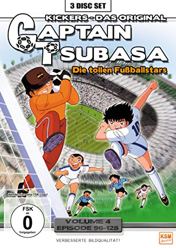 Captain Tsubasa - Die tollen Fußballstars (Volume 4: Folge 96-128) [3 DVDs]