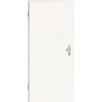 GetaDoor Wohnungseingangstür (GL223) CPL Weiß 86 cm x 198,5 cm Anschlag Links