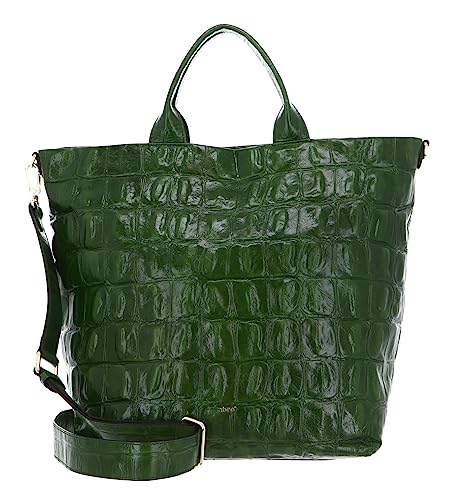 Abro Leather Primitivo Shopper Kaia Big L Green
