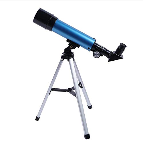 Tragbares Reiseteleskop 90X-Teleskop für Kinder, monokulares HD-Teleskop, Refraktor mit Stativ, Zwei Okulare für Astronomie-Anfänger und Kinder, Sternbeobachtung, Weltraumbeobachtung und Himmel