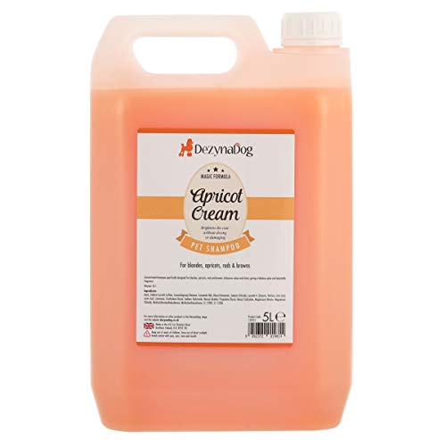Dezynadog Magic Formel apricot Creme pet Shampoo, 5 Liter