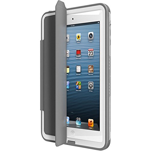 LifeProof Fre Klappschutzhülle mit Standfunktion und Displayschutz für Apple iPad Mini weiß - weiß