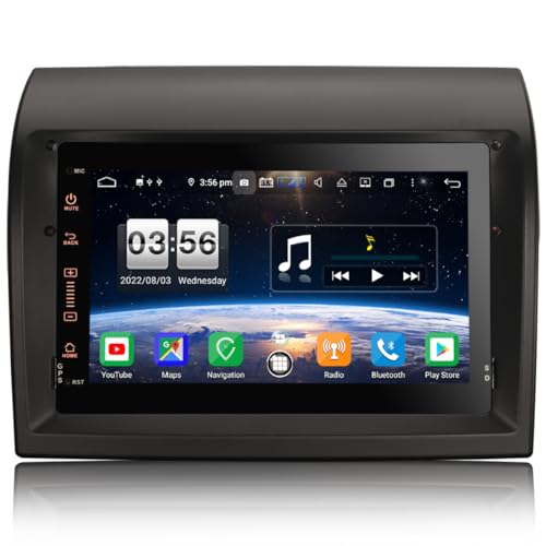 ERISIN 7“ Android 10 Autoradio für FIAT DUCATO Citroen Jumper Peugeot Boxer Unterstützt GPS-Navi Carplay Android Auto DSP Bluetooth A2DP DVB-T/T2 WiFi DAB+ Mirror-Link