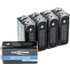 Ansmann Lithium-Batterie 9 V-Block, 5er-Pack