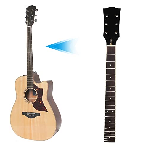 Hochwertiges Holzmaterial Robustes und langlebiges Gitarrengriffbrett, Holzgitarrengriffbrett, für Liebhaber von Volksgitarreninstrumenten
